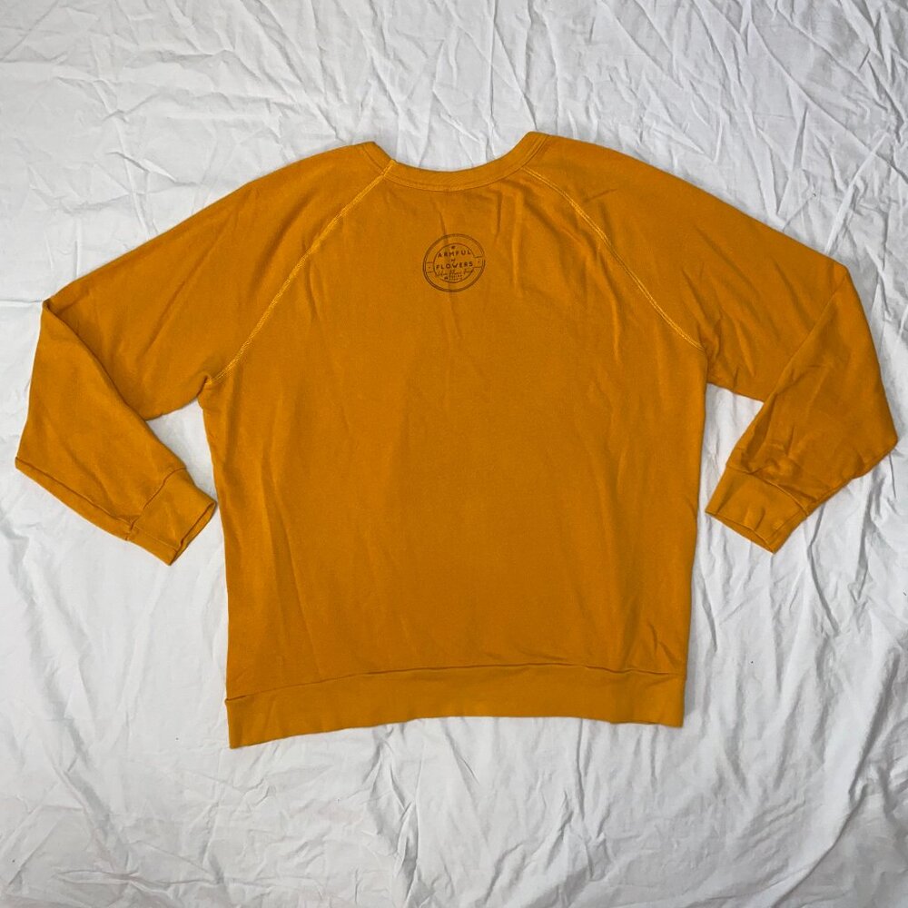 Yellow Long Sleeve T - Product of Local Pittsburgh Business 'Armful of Flowers' - Picture 4 of 5